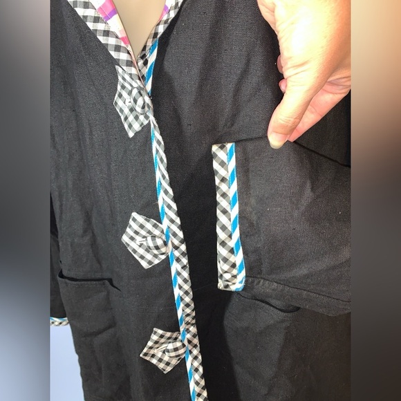 KOOS van den Akker colorful patchwork reversible blazer Jacket KOOS of course 1x - Picture 5 of 9